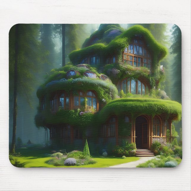 Grand Tree House Mouse Mat (Front)