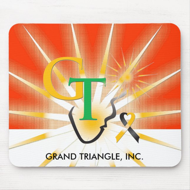 GRAND TRIANGLE DESIGNS MOUSE MAT (Front)