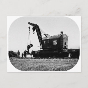 Grand Trunk Western Crane # 50032 Postcard