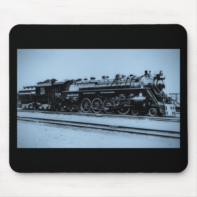 Grand Trunk Western Engine #6334 Mouse Mat (Front)