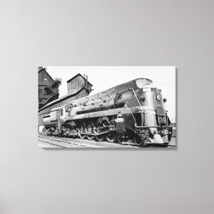 Grand Trunk Western Engine 6405 at Chicago Canvas Print