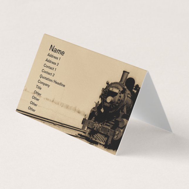 Grand Trunk Western Engine No. 5042 Business Card (Front)