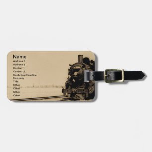 Grand Trunk Western Engine No. 5042  Luggage Tag
