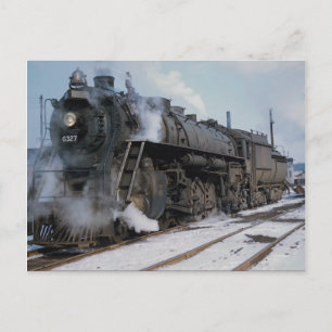 Grand Trunk Western Railroad, 2-8-4, No. 6327, nea Postcard