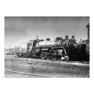 Grand Trunk Western Railroad engine #5633 Photo Print