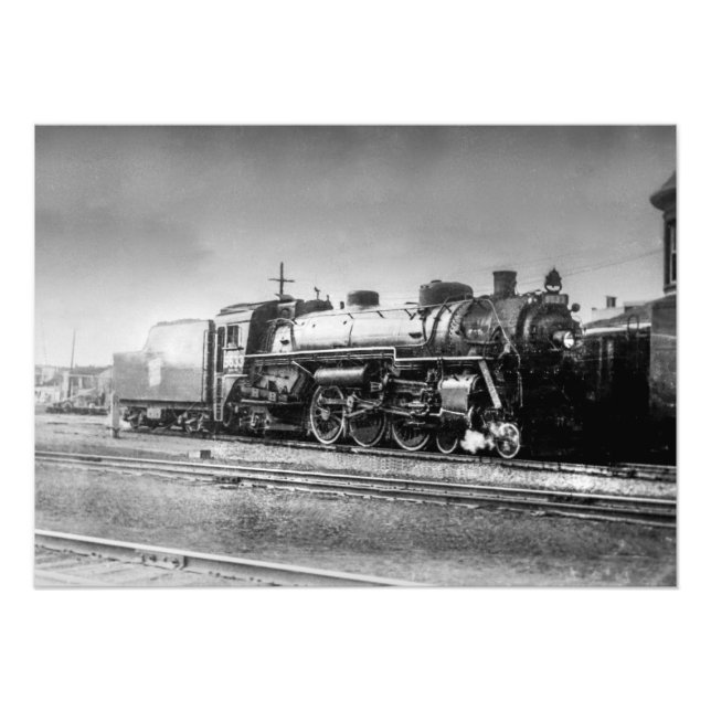 Grand Trunk Western Railroad engine #5633 Photo Print (Front)