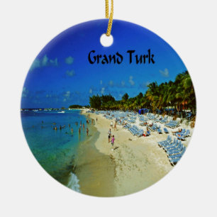 Grand Turk Ceramic Tree Decoration