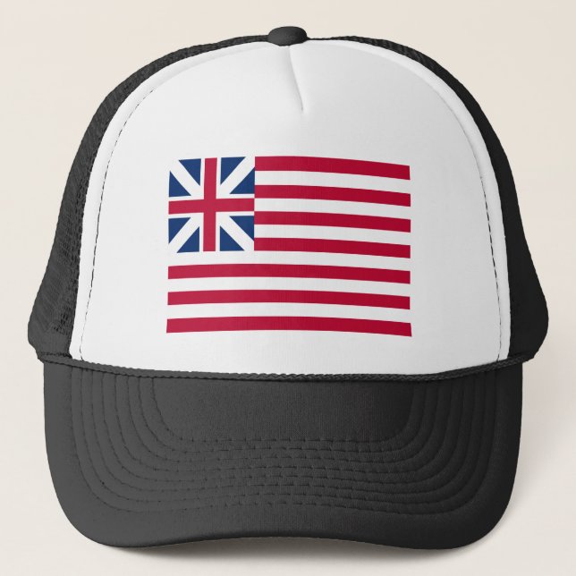 Grand Union, 1st USA Flag of Colonies Trucker Hat (Front)