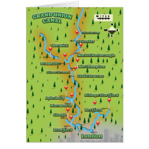 Grand Union Canal Map