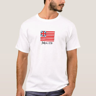 Grand Union Flag, July 4, 1776 T-Shirt
