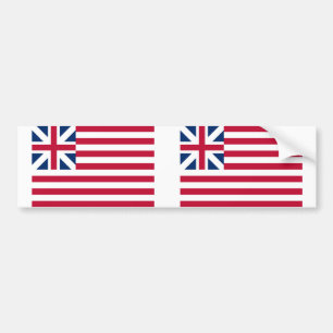 Grand Union, United States flag Bumper Sticker