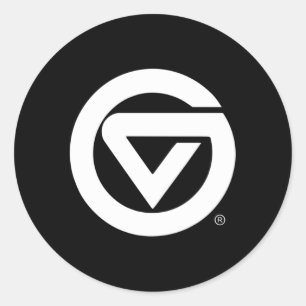 Grand Valley State Lakers Icon Classic Round Sticker