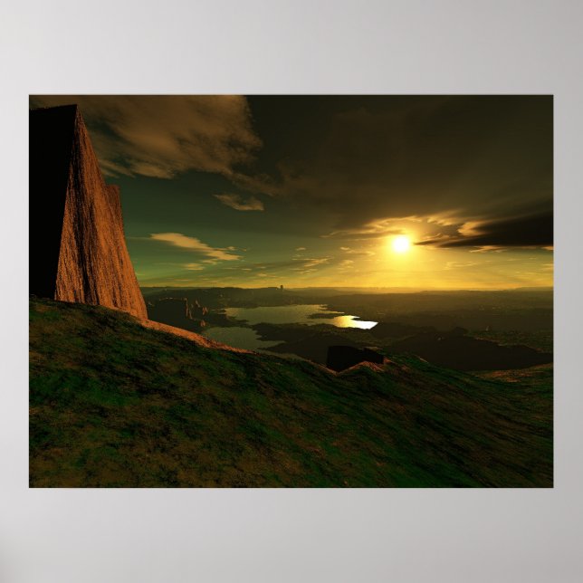 Grand View Canyon Poster (Front)