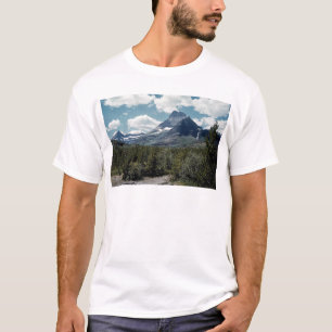 Grand view of mountain peak, Glacier National Park T-Shirt