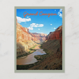 Grand View of the Grand Canyon Postcard