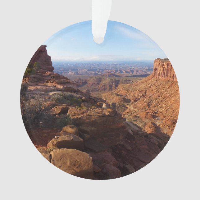 Grand View Point at Canyonlands National Park Ornament (Front)