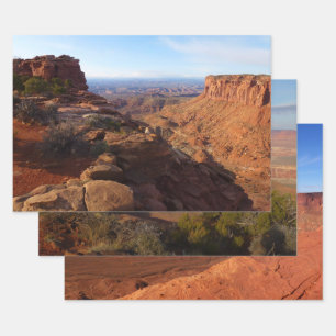 Grand View Point at Canyonlands National Park Wrapping Paper Sheet