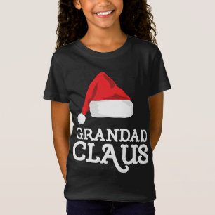 Grandad Claus Christmas Hat Family Matching Group  T-Shirt