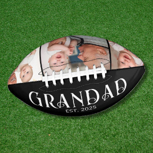 Grandad Established Modern Script 3 Photo American Football