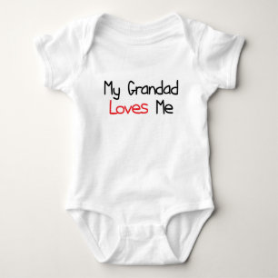 Grandad Loves Me Baby Bodysuit