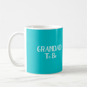 Grandad to be - Mug Teal Background
