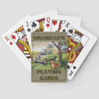 GRANDAD'S PLAYING CARDS