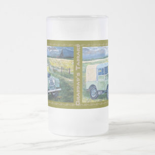 Grandad's Tankard Frosted Glass Beer Mug