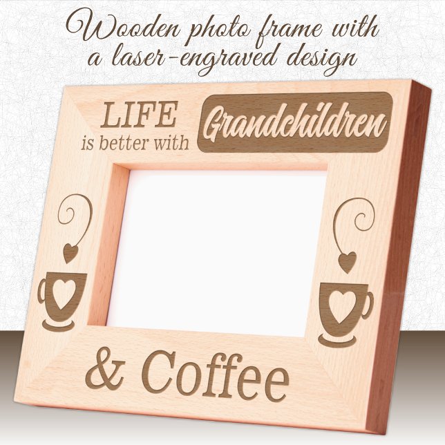 Grandchildren and coffee etched frames (Creator Uploaded)