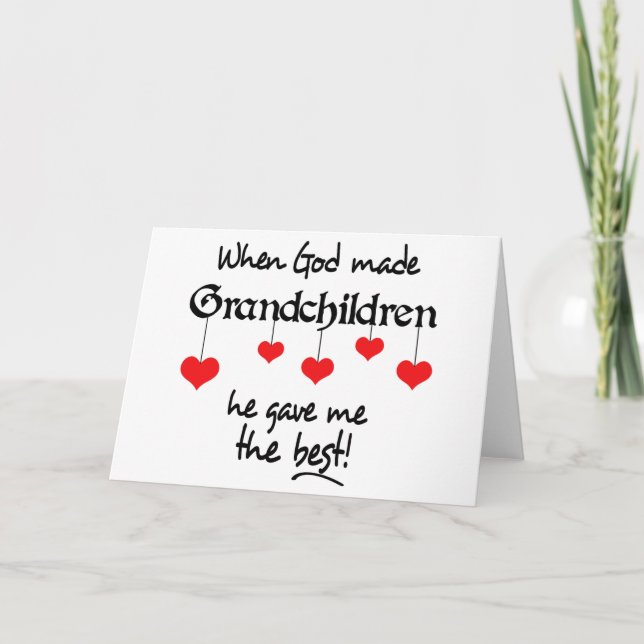 Grandchildren Card (Front)