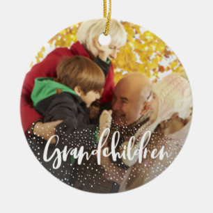 GRANDCHILDREN CERAMIC TREE DECORATION