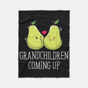 Grandchildren Coming Up Mother Of The Bride Weddin Fleece Blanket