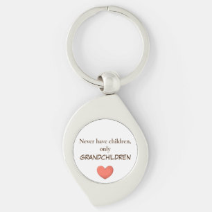 Grandchildren Heart keychains