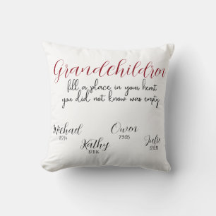 Grandchildren Pillow