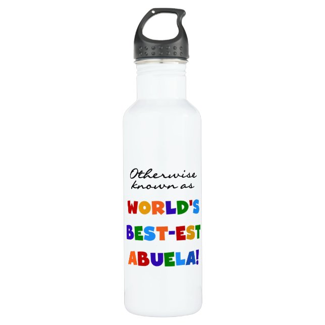 grandcolorsabuela 710 ml water bottle (Front)