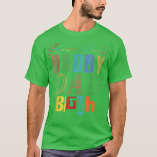 Granddad Daddy Dad Bruh Funny Vintage Hilarious Fa T-Shirt