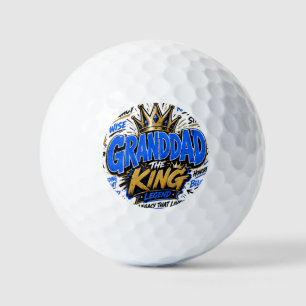 Granddad the King Golf Balls