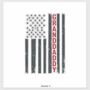 Granddaddy American Flag Vintage Patriotic Design_