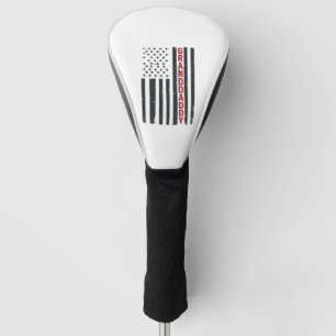 Granddaddy American Flag Vintage Patriotic Design_ Golf Head Cover