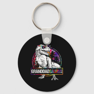 Granddadsaurus Dinosaur Granddad Saurus Matching T Key Ring