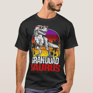 Granddadsaurus T Re Dinosaur Granddad Saurus Famil T-Shirt