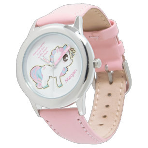 Granddaughter Bezel Stainless Steel Watch/Unicorn Watch