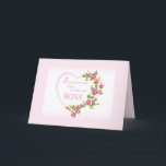 Granddaughter Birthday Rose Card<br><div class="desc">This Spanish card with your granddaughter a happy birthday! She will love to receive this pink birthday card with roses.</div>