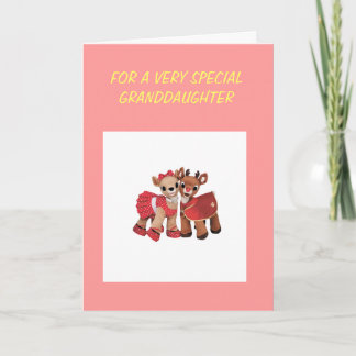 GRANDDAUGHTER CARD