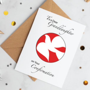 Granddaughter Confirmation Card