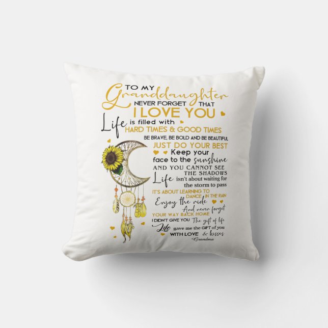 Granddaughter Cushion (Front)