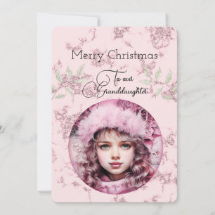 Granddaughter Dark Haired Girl Christmas Wishes