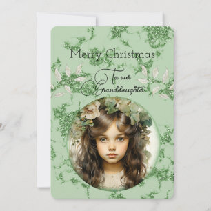 Granddaughter Dark Haired Girl Christmas Wishes