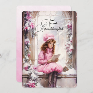 Granddaughter Dark Haired Girl Christmas Wishes