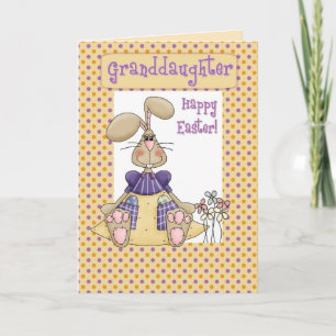 Granddaughter Easter Card
