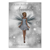 Hunts England - Biglietto di auguri per 15° compleanno della figlia grande - Buon compleanno - Figlia speciale - 15 - Collezione per feste - Grande - 210 x 210 mm